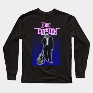 Vintage Style Eric Clapton Long Sleeve T-Shirt